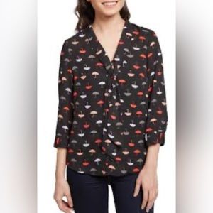 Umbrella print blouse